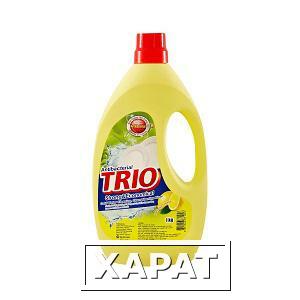 Фото TRIO Лимон Антибактериальное Средство для мытья посуды 1кг