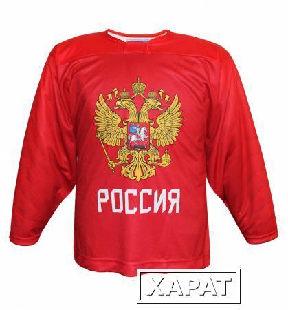 Фото Хоккейный свитер Сборной России NEW красный реплика