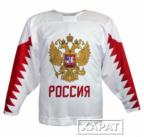 Фото Хоккейный свитер Сборной России NEW белый реплика