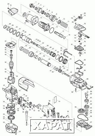 Фото Кольцо стопорное MAKITA HR5201C