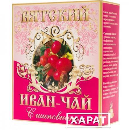 Фото Полезные напитки ПО Русь Вятский иван-чай с шиповником ПО Русь 100 г