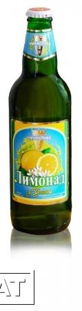 Фото Натуральный Уманский лимонад в стеклянных бутылках 0,5 л (опт)