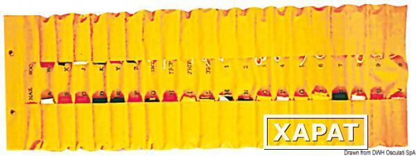 Фото Osculati Сумка с ячейками (киса) для флагов МСС