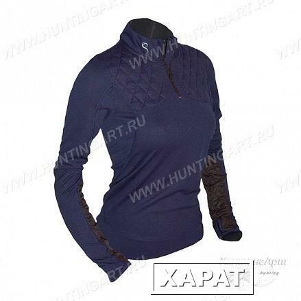 Фото Женская футболка Prois Competitor Long Sleeve Цвет Фиолетовый Размер Medium