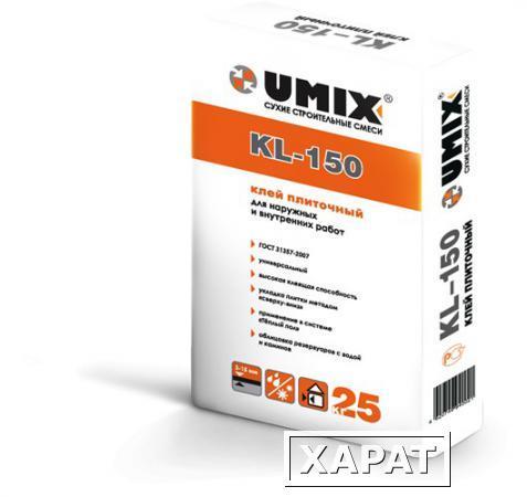 Фото Универсальный плиточный клей UMIX KL-150