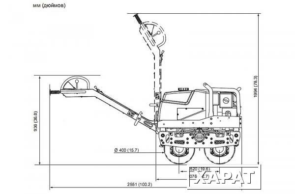 Фото РУЧНОЙ ВИБРОКАТОК ATLAS COPCO LP6500