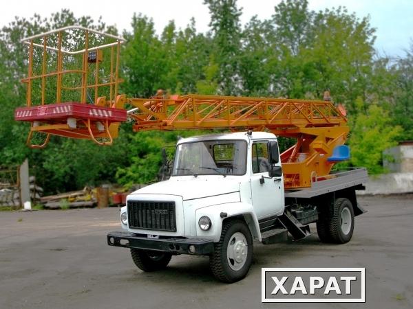 Фото Автовышка газ 3309 телескопическая 18 метров