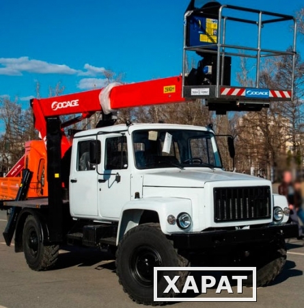 Фото Автовышка Socage T-319 (ГАЗ-33081 с двухрядной кабиной)