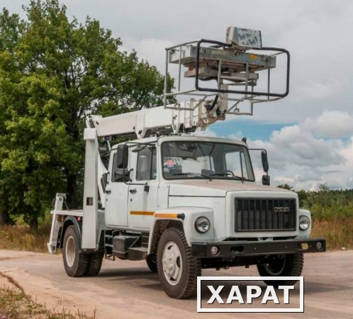 Фото Автовышка АГП-22Т compact (ГАЗ-3309 с двухрядной кабиной)