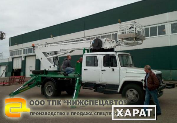 Фото Автовышка ГАЗ 33098 с высотой 22 метра (Россия
