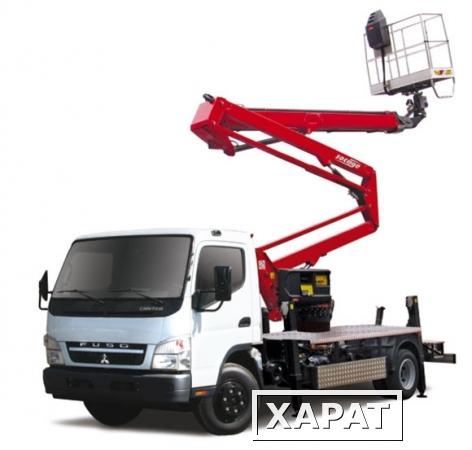 Фото Автовышка Socage DA-324 на шасси Mitsubishi FUSO FE85DG