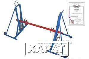 Фото Домкрат кабельный ДК-2ГП. Гидравлический домкрат для подъема и размотки кабельных барабанов.