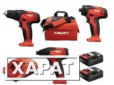 Фото Набор аккумуляторных инструментов 12В HILTI SF2+SFD2+SID2