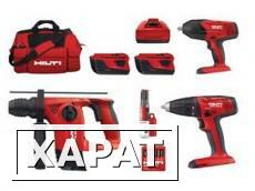 Фото Аккумуляторный набор инструментов Hilti аккумулятор TE 4-A+SFC 22-A+SIW 22-T