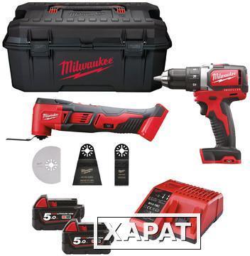 Фото Milwaukee M18 SET2T-502W Набор аккумуляторного инструмента