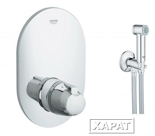 Фото Гигиенический душ с термостатом Grohe Grohtherm 3000 встраиваемый 19356263