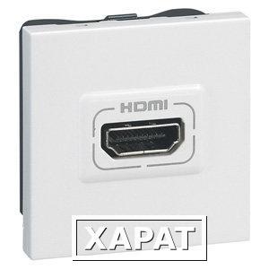 Фото Аудио- и видеорозетка - Программа Mosaic - HDMI - 2 модуля - белый