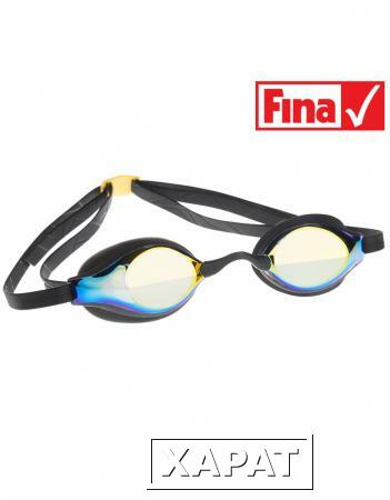 Фото Стартовые очки Mad Wave Record breaker Mirror M0454 02 (Цвет: Желтый;)