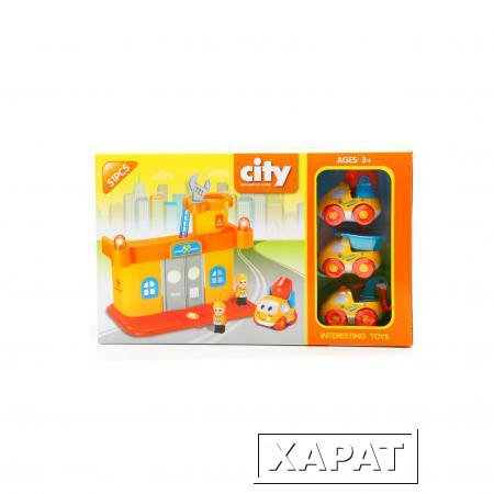 Фото Игровой трек-конструктор City Engineering Series