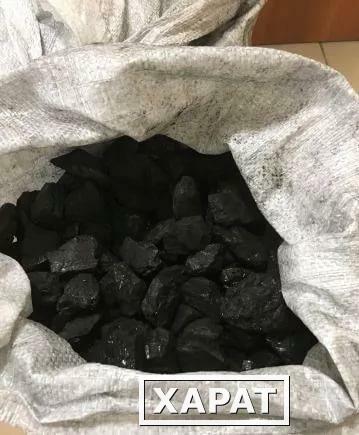 Фото Длиннопламенный каменный уголь в мешках по 50 кг