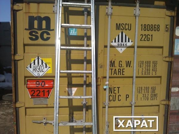 Фото Продажа морских и железнодорожных контейнеров 20 футов(тонн) (MSCU1808685)