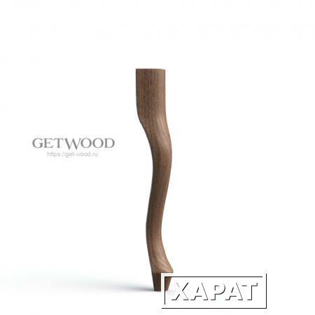 Фото Мебельная ножка Get-Wood.ru l-Kate из дерева