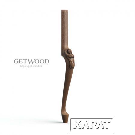 Фото Мебельная ножка Get-Wood.ru l-Naomi из дерева
