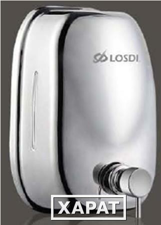 Фото Дозатор жидкого мыла LOSDI CJ1009I-L/CJ-1009S-L (глянцевый металл)