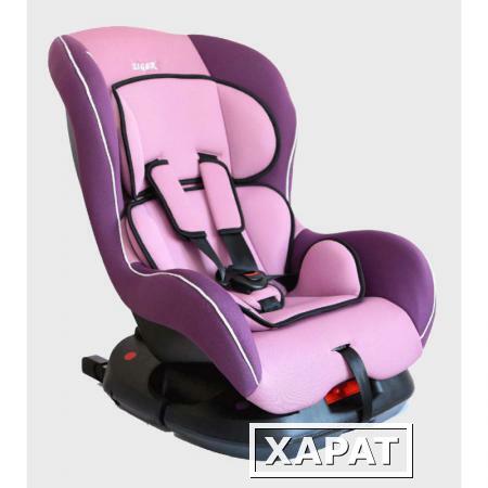 Фото AZARD Детское автокресло 0-18 кг Siger Наутилус (от рождения до 4 лет) isofix фиолетовое KRES0196