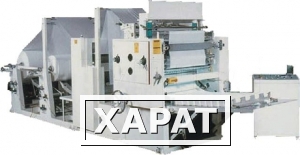 Фото Шиповально-фальцевальный станок для производства бумажных салфеток для лица SAN-FT-4T (200)