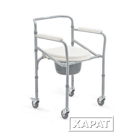 Фото Кресло-коляска с санитарным оснащением для инвалидов «Armed»: FS693
