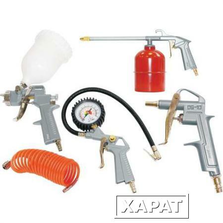 Фото Fubag Набор пневмоинструмента Air tool Kit 120101 (5 предметов)