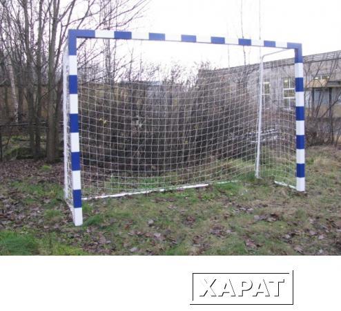 Фото Алюминиевые ворота для минифутбола или гандбола H-300-1P 3х2х1 м