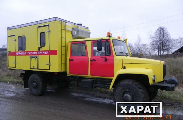 Фото Егерь 2 аварийная газовая служба на шасси ГАЗ 33088 Садко.Фургон