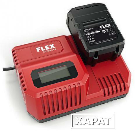 Фото Устройство для ускоренной зарядки аккумуляторов FLEX CA 10.8 230/CEE