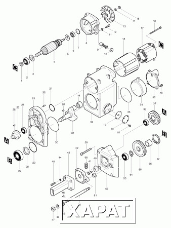 Фото Кольцо Makita HM1800 рез. ф54