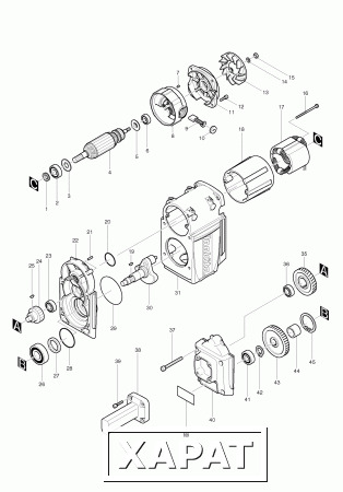 Фото Кольцо Makita HM1810 рез. ф53