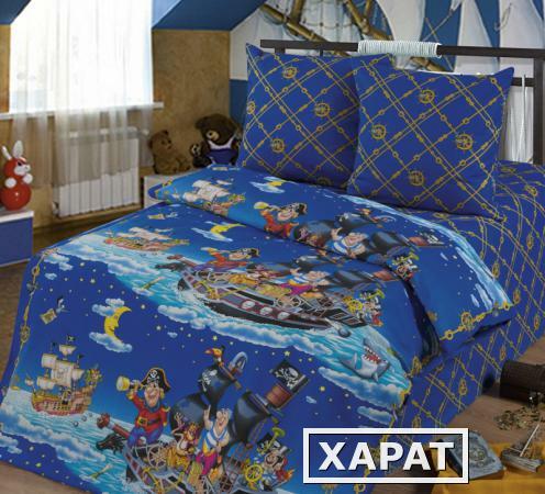 Фото Детское постельное белье бязь «Пираты»