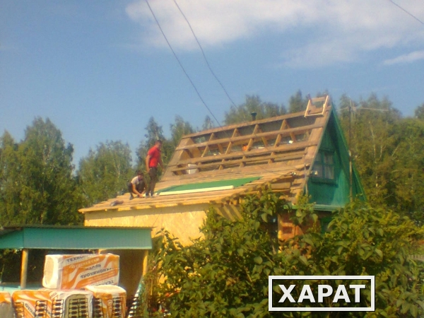 Фото Замена кровельного покрытия