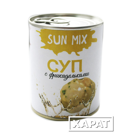 Фото Суп с фрикадельками. Консервированные супы Sun Mix (340 гр.)
