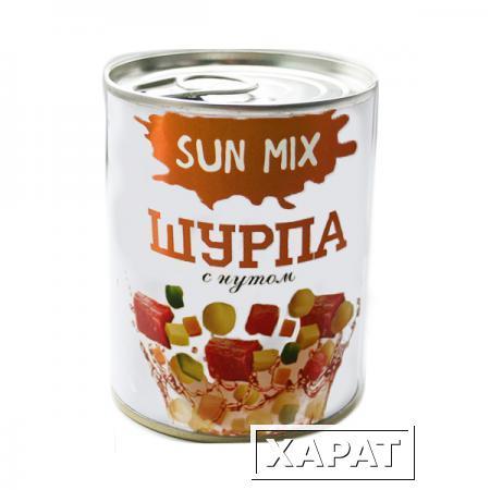 Фото Шурпа с нутом. Консервированные супы Sun Mix (340 гр.)