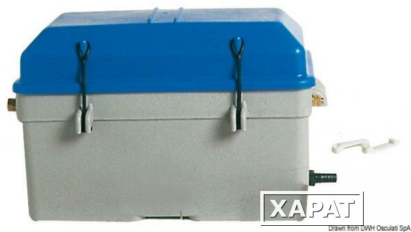 Фото Osculati Ящик для аккумулятора водонепроницаемый вентилируемый