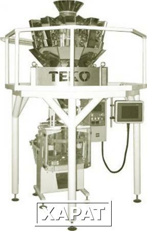 Фото Автомат фасовочно-упаковочный с мультиголовочным дозатором для высокоточного дозирования и упаковки