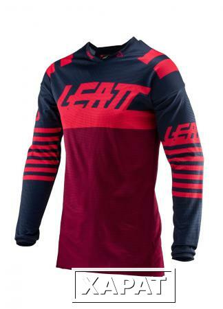 Фото Мотоджерси Leatt GPX 4.5 Lite Jersey Ink/Red L (5019011272)