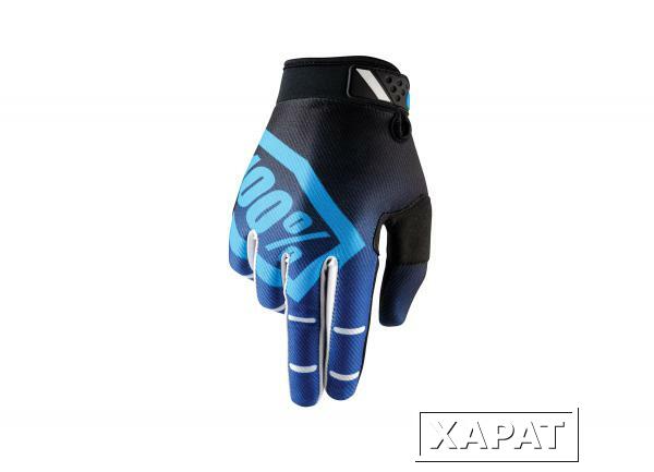 Фото Мотоперчатки 100% Ridefit Corpo Glove Blue S (10001-002-10)