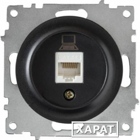 Фото Розетка компьютерная 1xRJ45 кат.5e