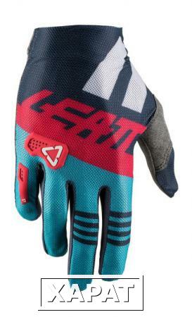 Фото Мотоперчатки Leatt GPX 2.5 X-Flow Glove Ink/Blue S (6019032200)