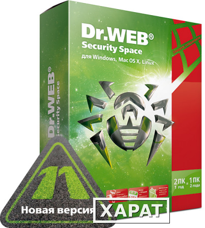 Фото Dr.Web Dr.Web Security Space на 36мес.4 лиц (LHW-BK-36M-4-A3)