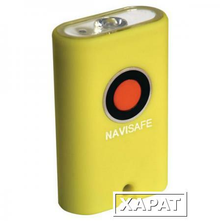 Фото Navisafe Карманный фонарик жёлтый Navisafe Navi Light Mini Yellow/404 7090017580544 59 x 39 x 18 мм водонепроницаемый до 100 м глубины