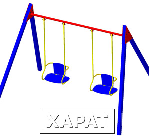 Фото Качели "ДВОРОВЫЕ-2"